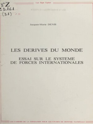 cover image of Les dérives du monde